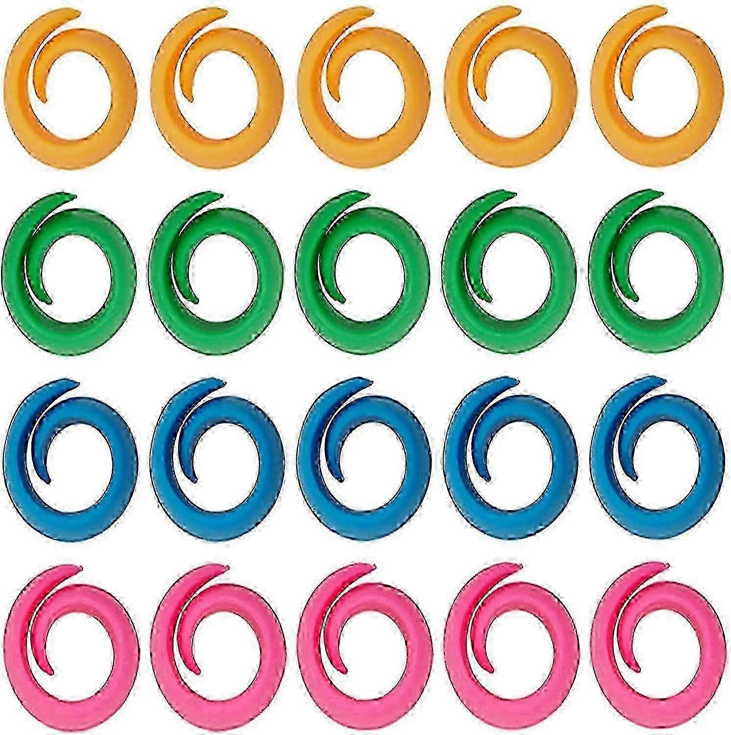 20Pcs Thread Spool Huggers to Prevent Thread Unwinding and Keep Thread Tails Under Control