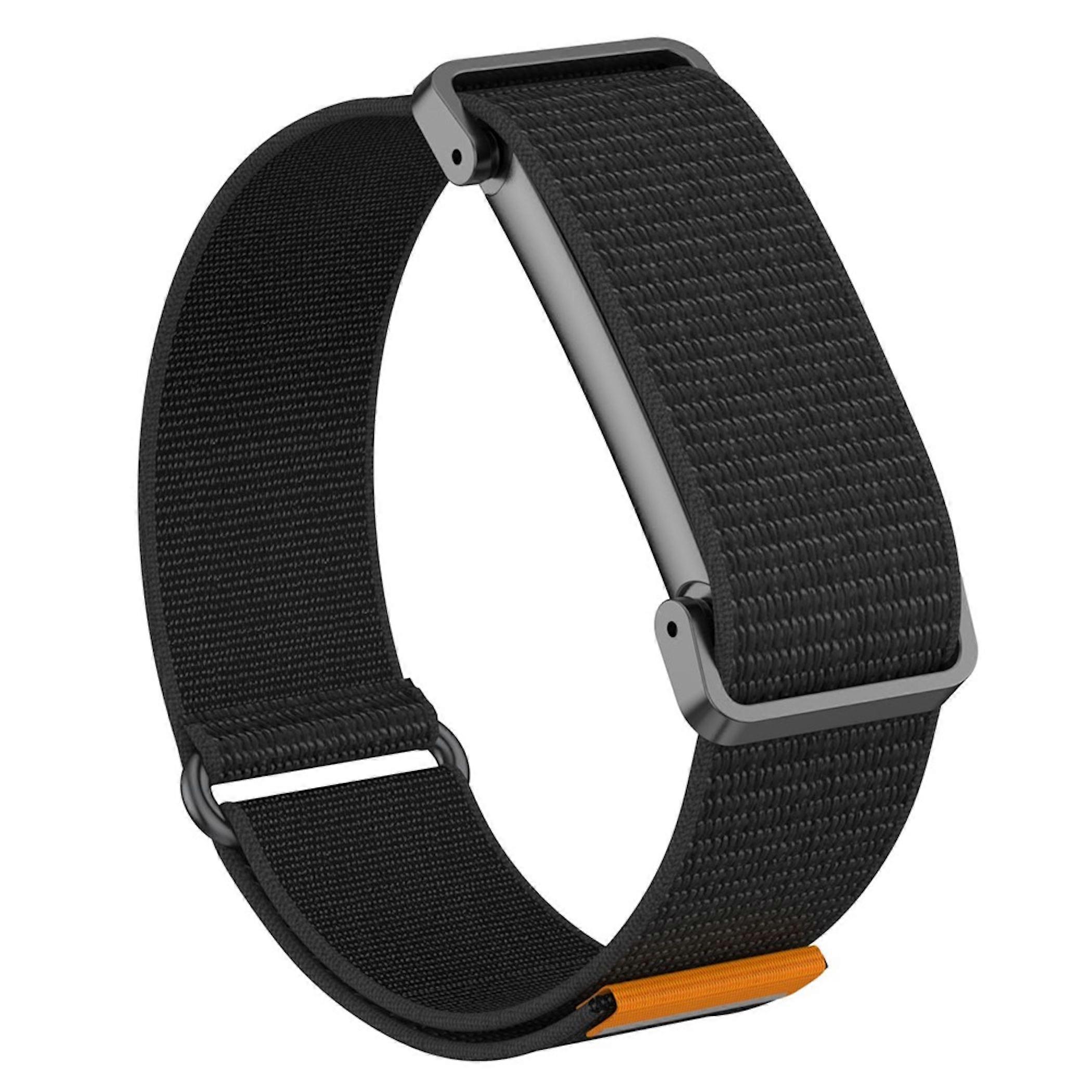 Nylon wristband for Google Fitbit Air with Velcro closure and metal protective case