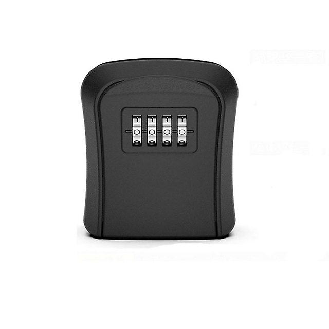 Key Lock Box Wall-mounted Key Safe Weatherproof No. 4 Combination Key Storage Lock Box Indoor And Outdoor Password Key Box