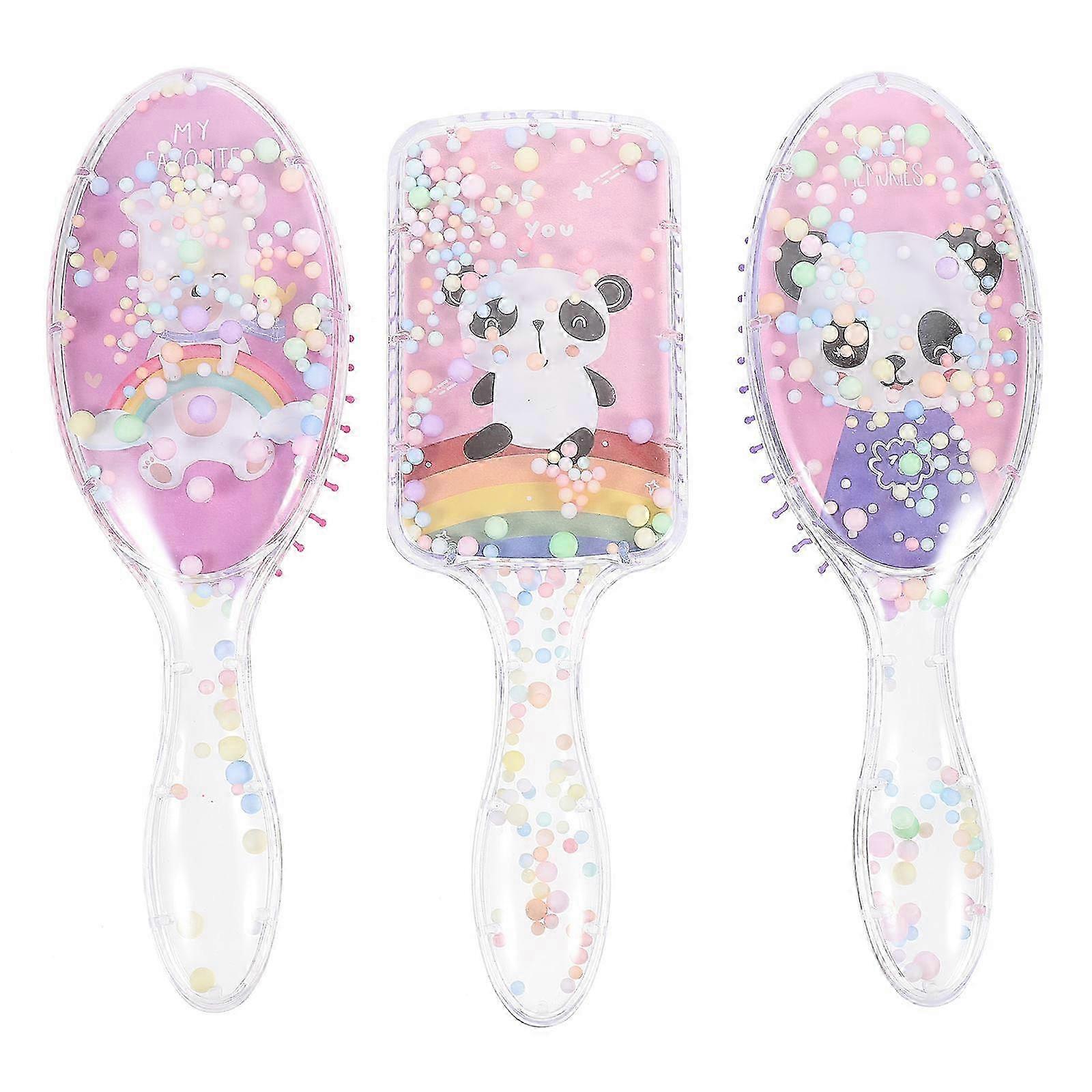 1 Set 3pcs Cute Panda Air Cushion Combs