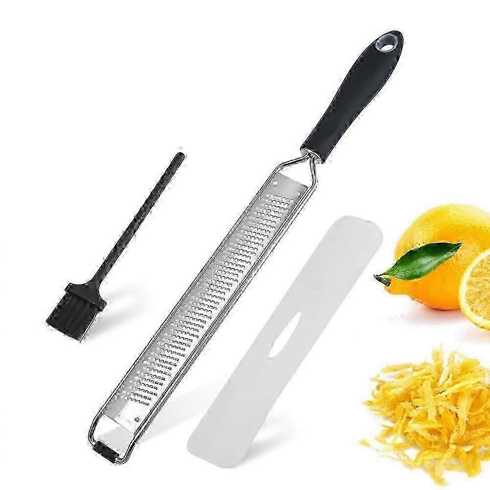 Sharp manual zester for ginger chocolate and citrus