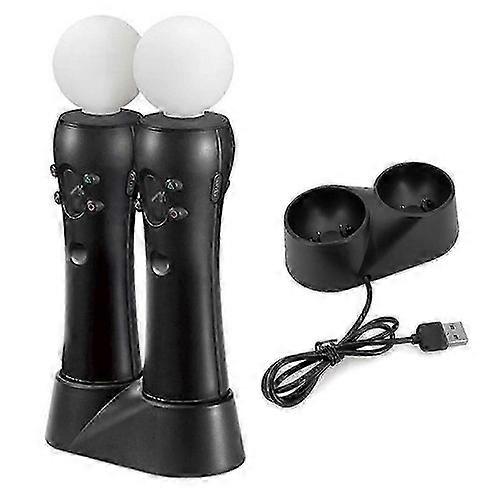 Controles de movimento PS4 VR Move com design ergonômico e intuitivo para controle perfeito (25-26 polegadas).