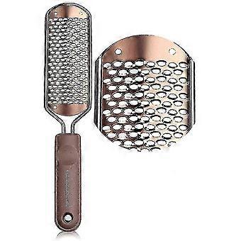 Pedicure Foot File Callus Remover -large Foot Rasp Colossal Foot Scrubber Professional Stainless Steel Callus File For Wet And Dry Feet