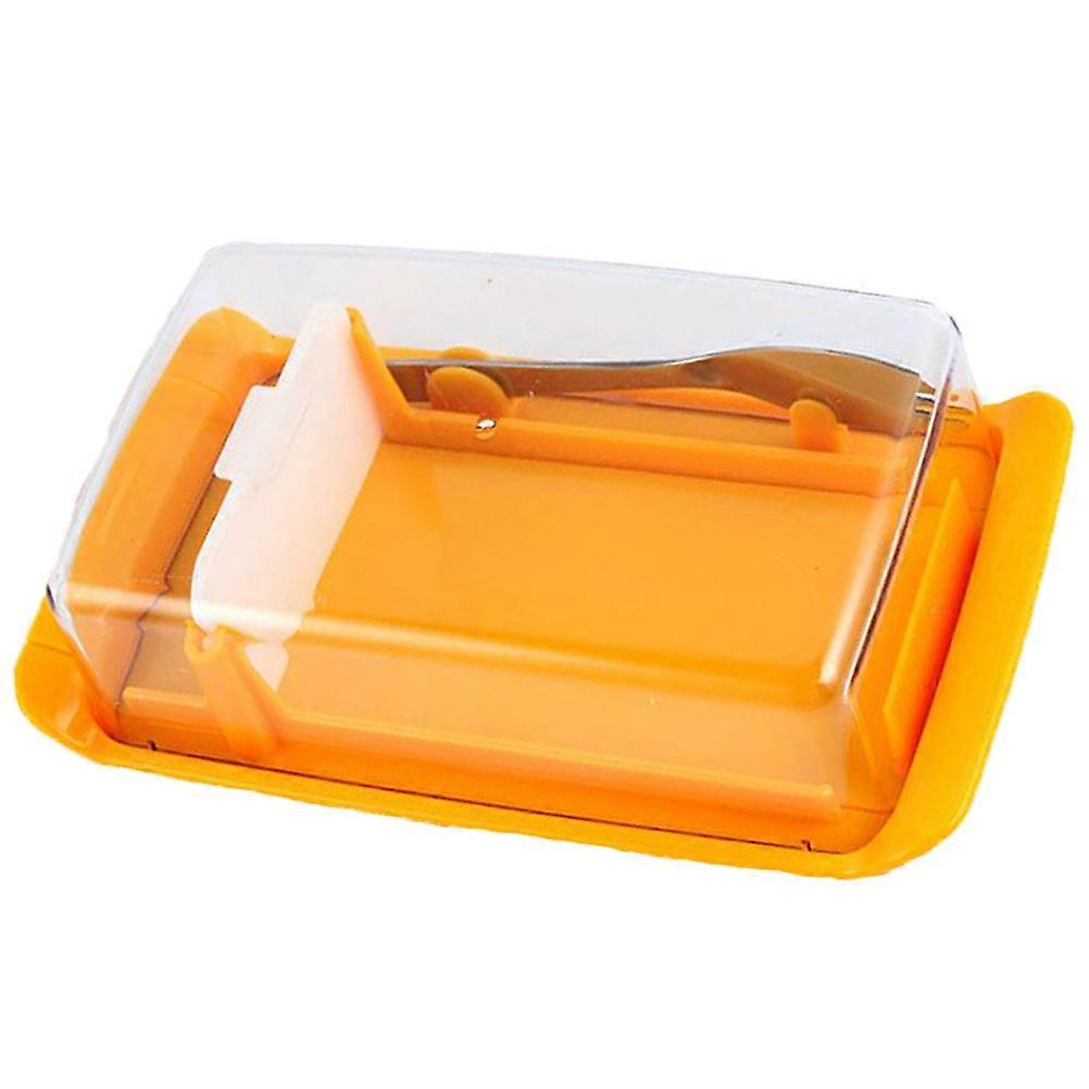 Crisper for Storage 2Sets Yellow Household Tableware