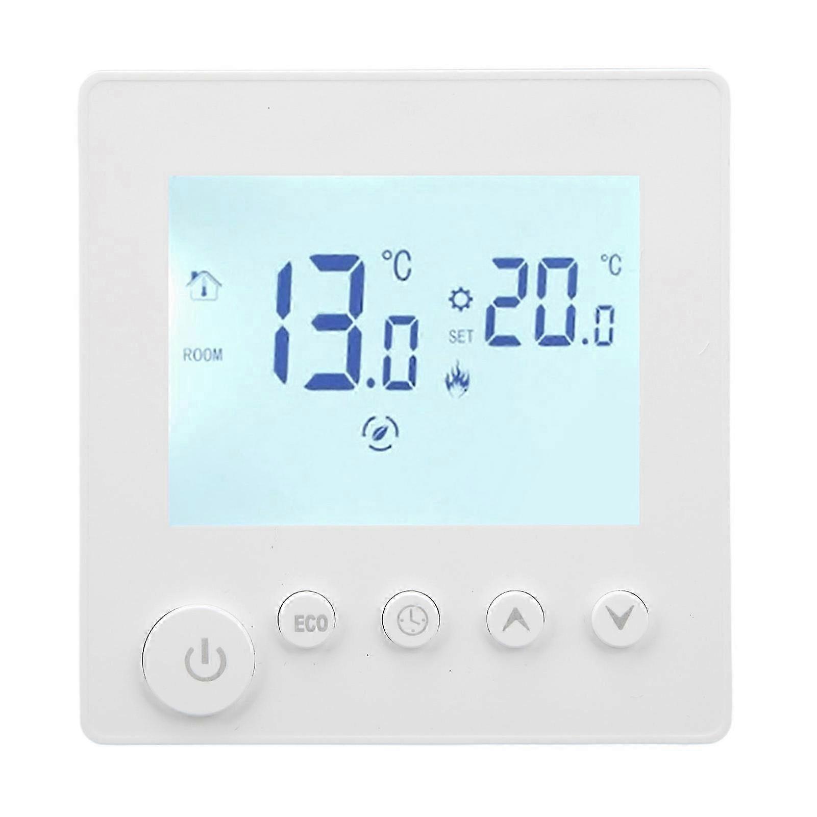 Digital Thermostat LCD Display Timing Temperature Controller for Heating