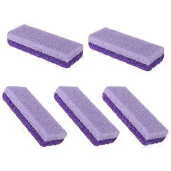 5 stücke wiederverwendbare Bimsstein Schwamm Steine Fußpflege Kallus Peeling Harte Haut Entferner Pediküre Schrubber Peeling Maniküre Werkzeuge