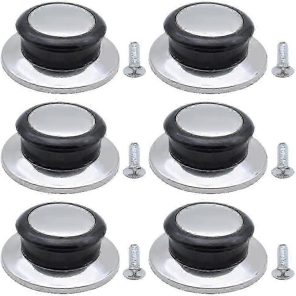 KINCJON Pot Lid Knobs 6 Pcs Universal Replacement Handle Replacement Lid