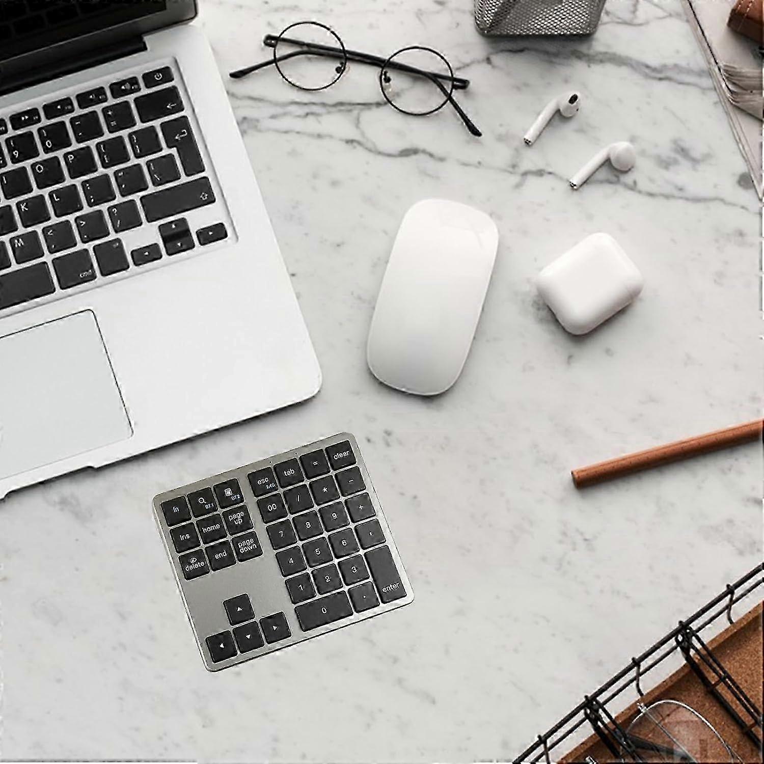 35-Key Pocket-Sized Silent Bluetooth Keyboard