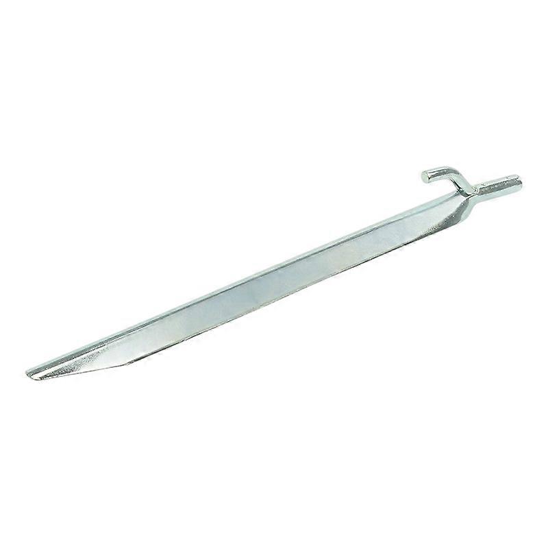 Tent peg 25cm metal with hook
