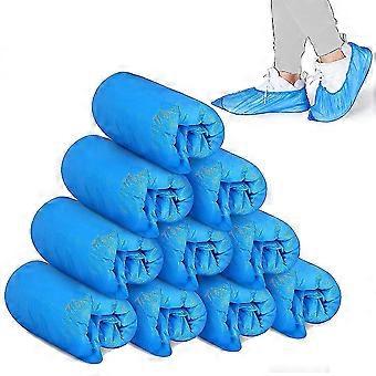 100pcs sapato tampa de sapato médico tampas, descartável plástico sapato tampa de alta qualidade