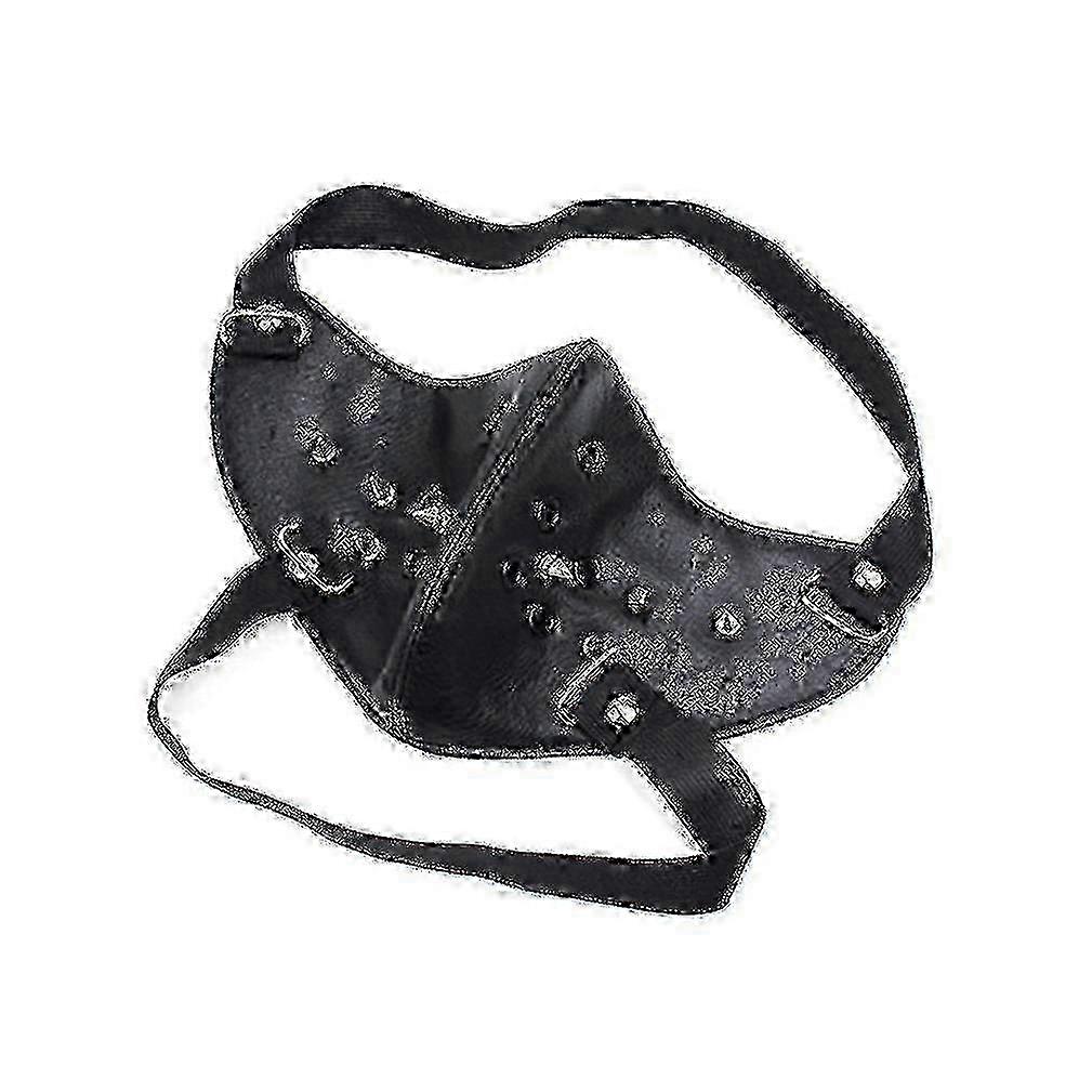 Half Face Cosplay Devil Punk Mask Halloween Performance Prop Decor