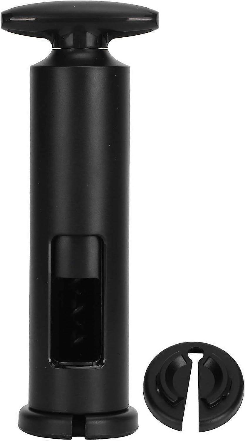 Manual corkscrew/bottle opener, double-layer socket wine corkscrew with tin wire cutter, base loop, visible screw, operation