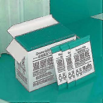 65 Pieces/Box Flushable Wet Toilet Paper Individually Wrapped Biodegradable Portable Wet Wipes
