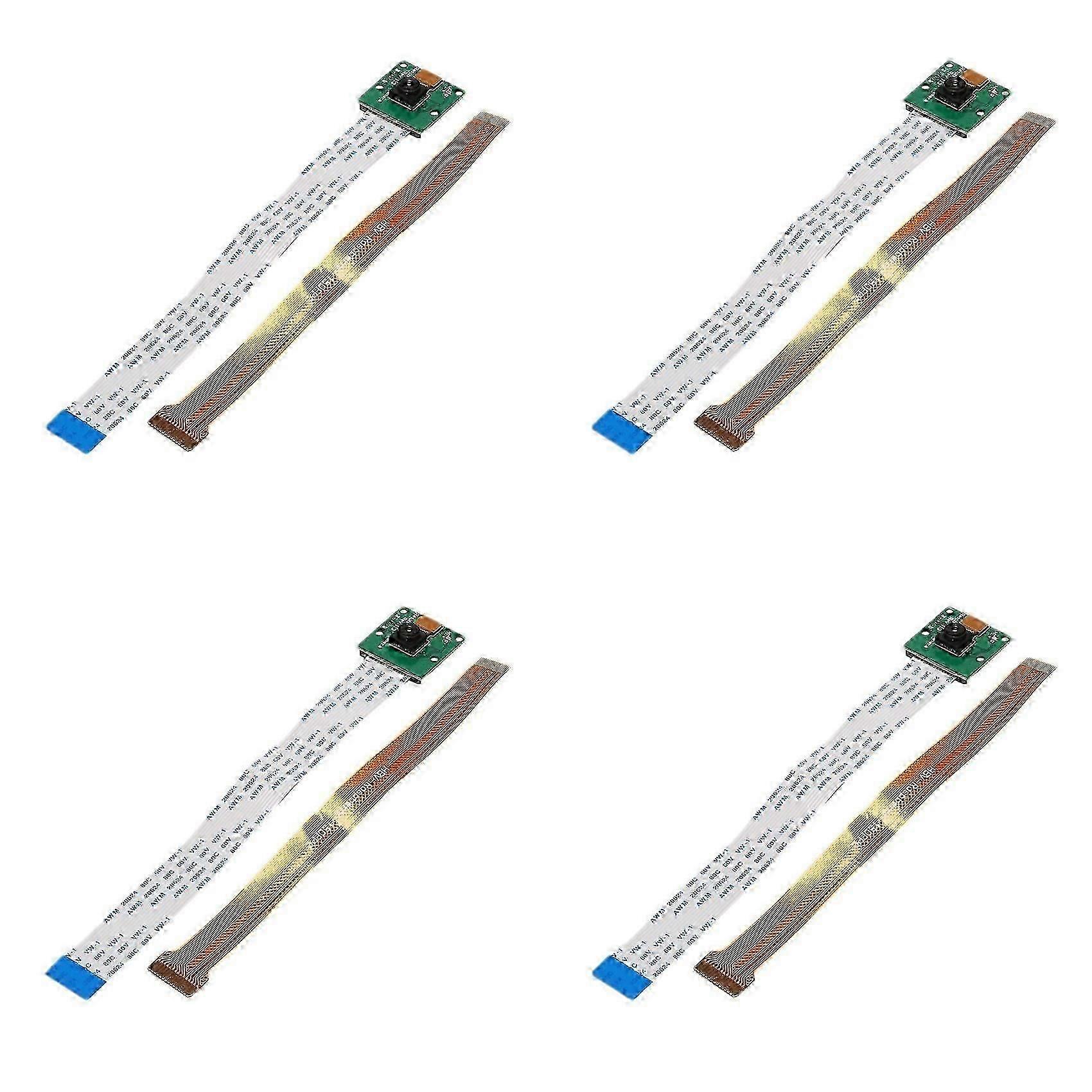 4X Camera Module Board 5MP Webcam compatible with Raspberry Pi Zero W/Zero/ Raspberry Pi 3 Model B /4B-JXLGV