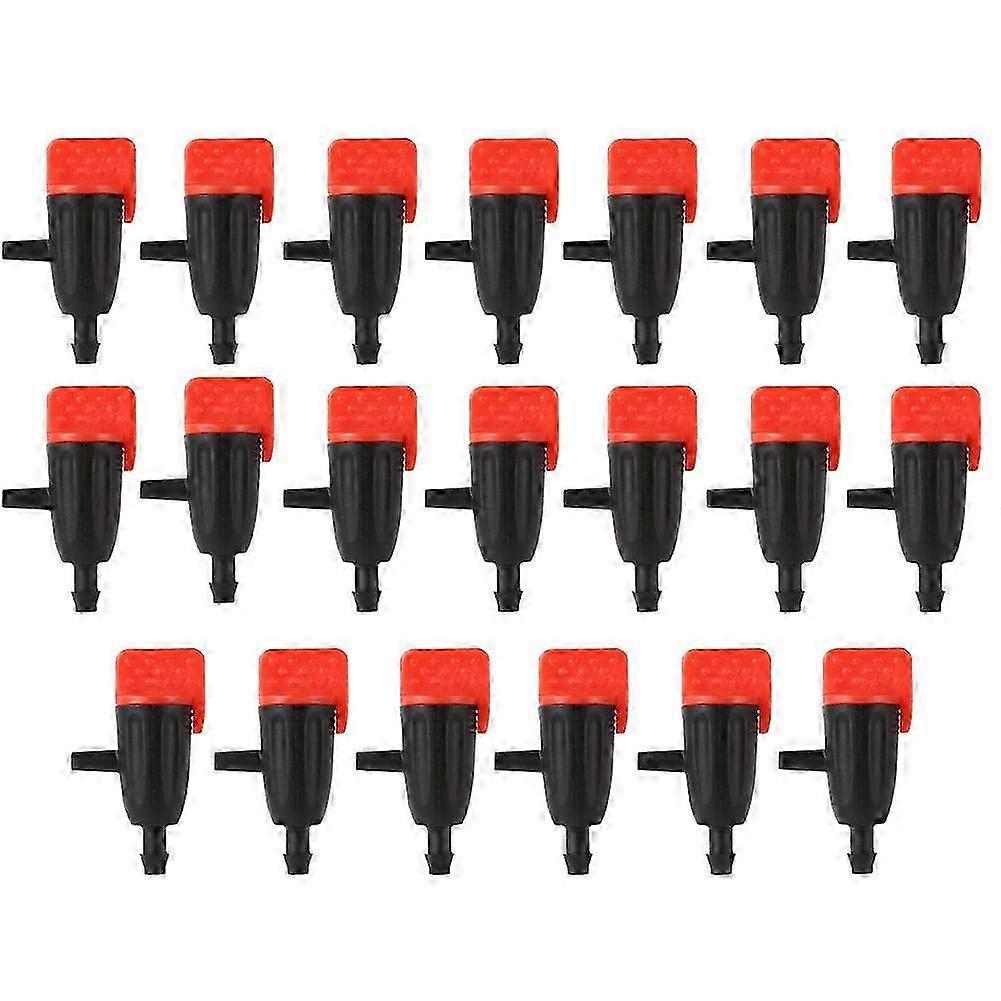 Adjustable Irrigation Dripper Anti Clogging Standard Hose Compatible