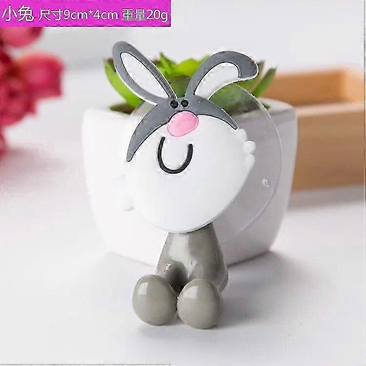 Suction Toothbrush Holder With Cartoon Hooks