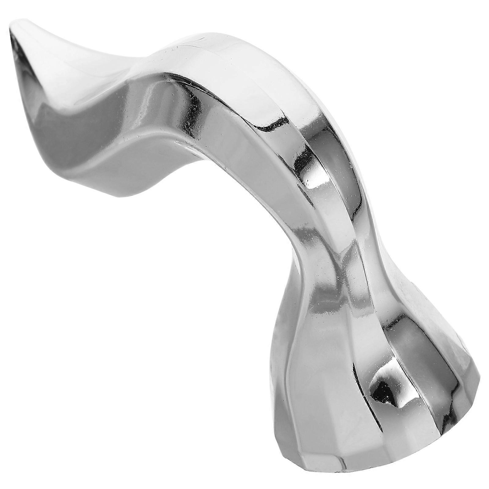 Replacement Pan Lid Handle for Comfortable Use 3Pcs Silver Grip