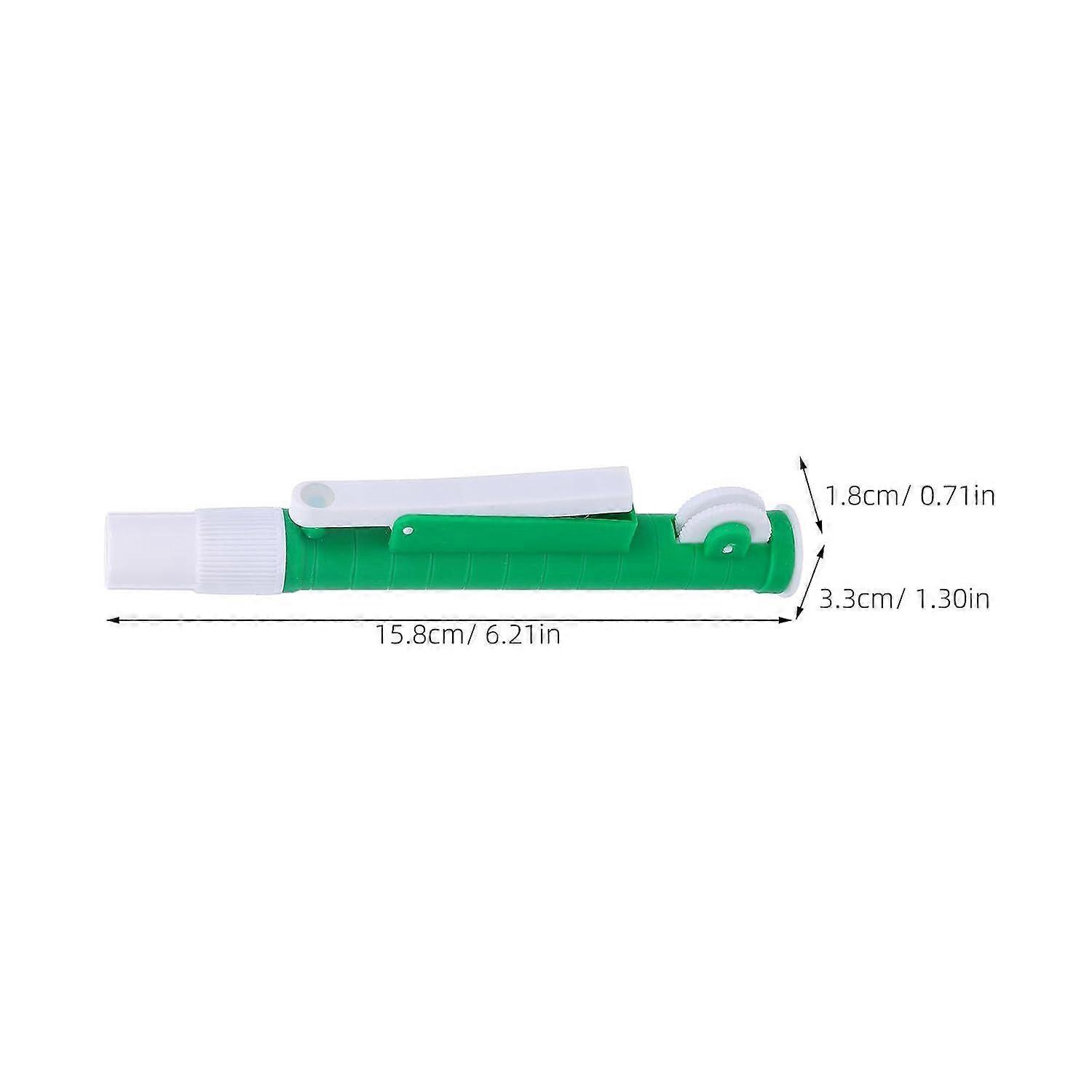 Micro Pipette Dispenser Tool with Fine Volume Adjustment, Plastic