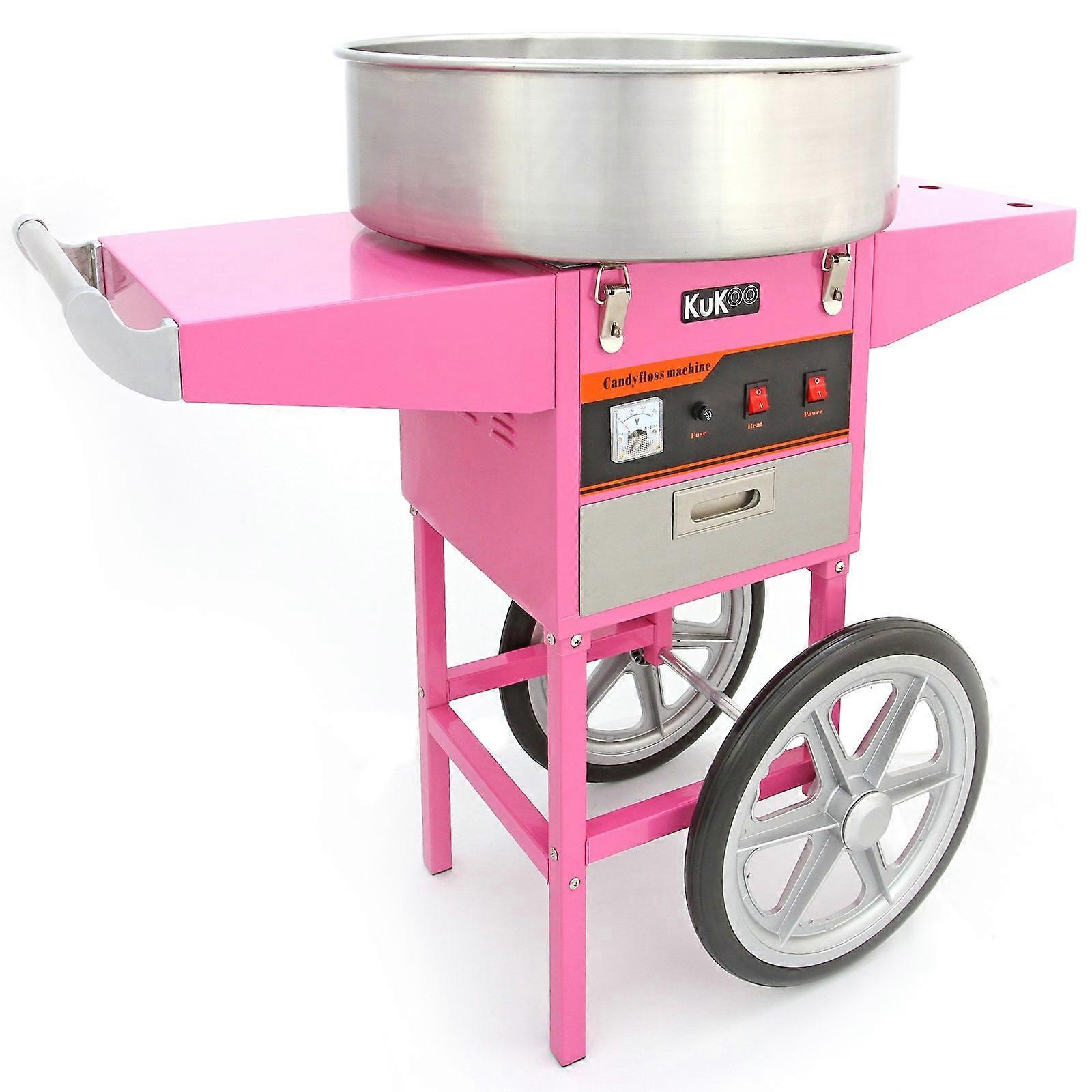 KuKoo Suikerspinmachine, Kar & Accessoires