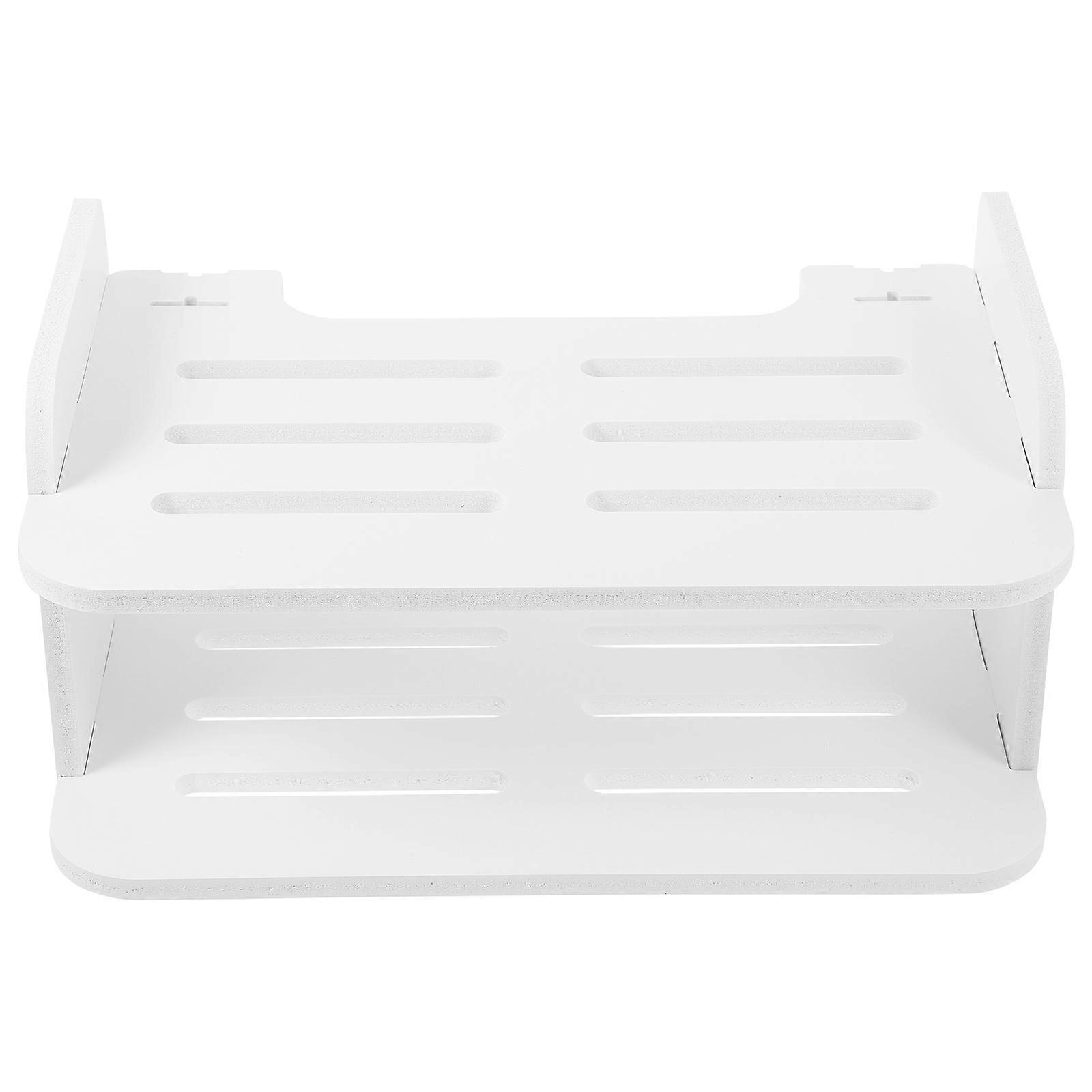 Wall Mount Router Bracket for Bathroom Cable Storage 1Set Shelf