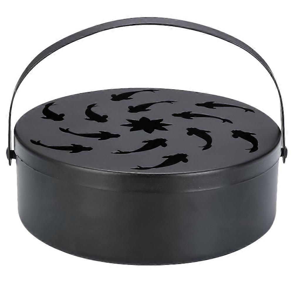 Handheld Incense Holder for Home Use with Fish Pattern