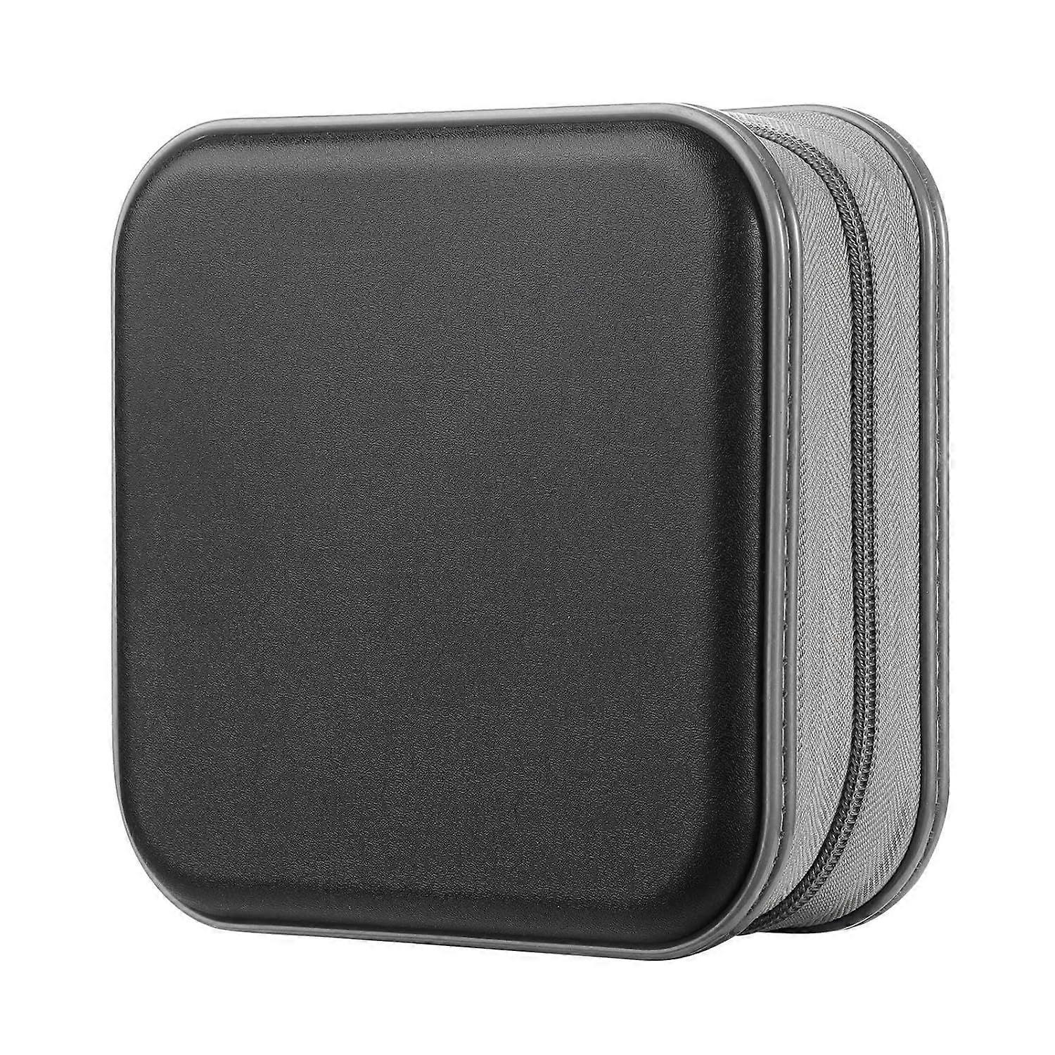 CD Case - Portable Hard Plastic DVD Holder, 48 Capacity