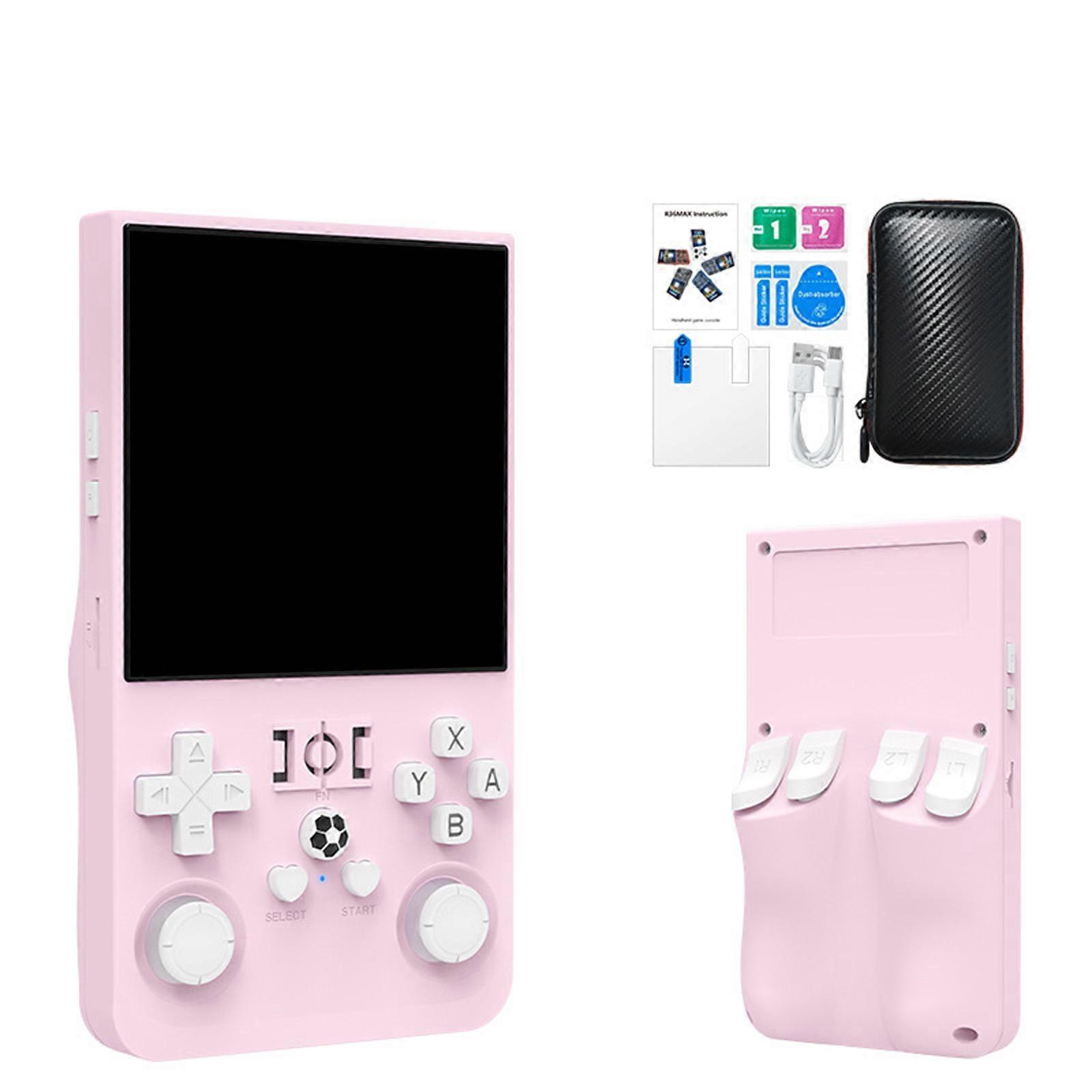 1 Set Open Source Retro Game Console R36Max Game Player 4.0in Screen High Compatibility Multiple Classical Format