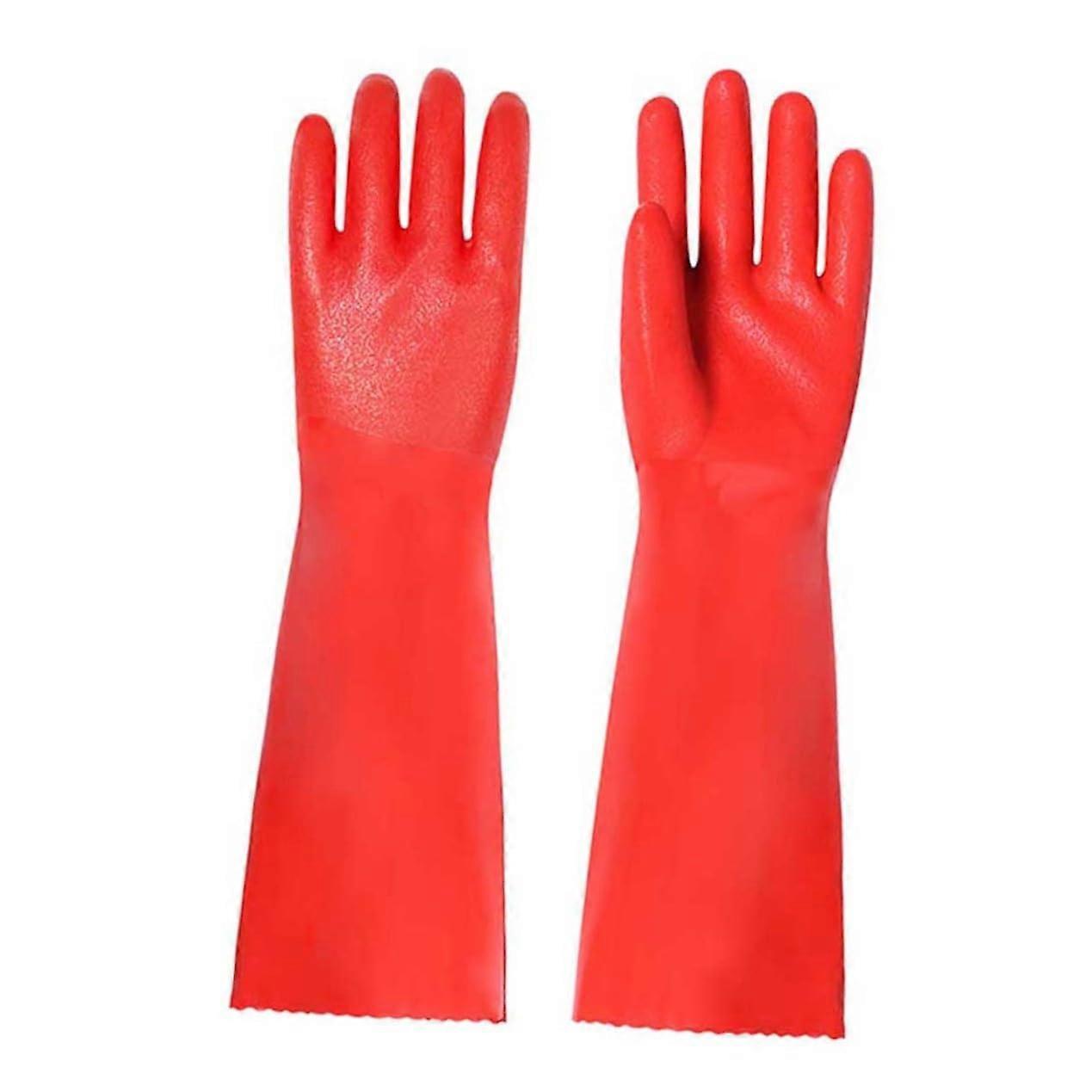 Reusable Thick NonSlip Dishwashing Gloves