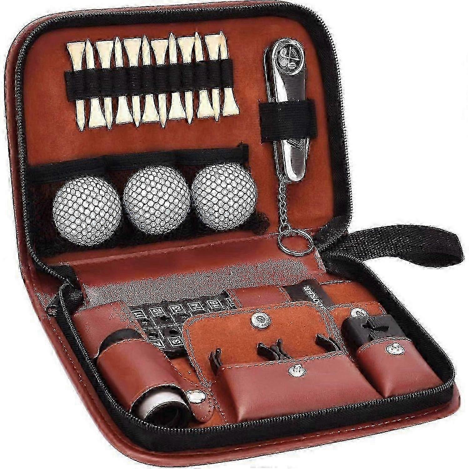 Complete Golf Accessory Set With Case