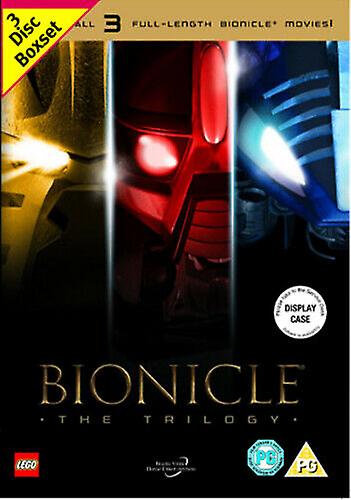 Bionicle The Trilogy DVD (2005) David Molina cert PG 3 discs Quality guaranteed - Region 2