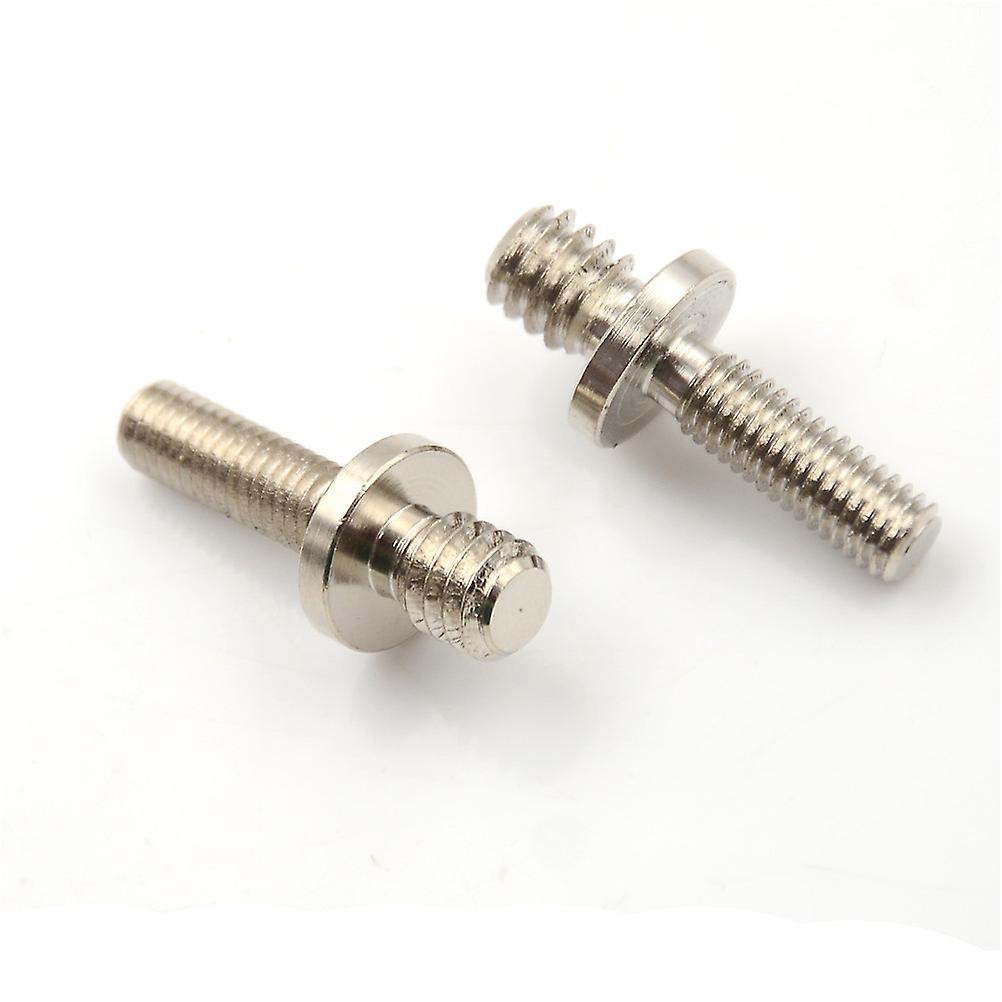 2pcs long 1/4" Male Threaded to M5 Male Threaded screw Adapter for tripod camera SHYTMV