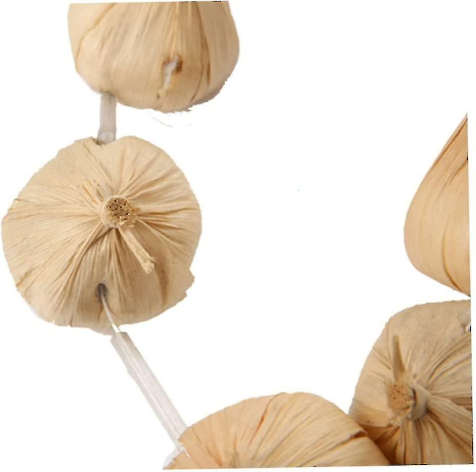 Garlic Garland On Necklace For Vampire Slayer Fancy Dress Costume