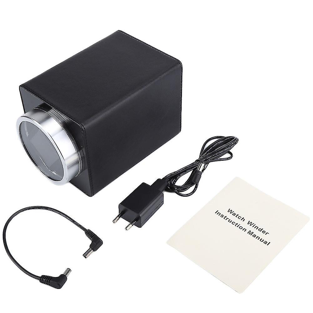 Automatic Watch Winder Box Display Wristwatch Watch Storage Box Eu Plug 100-240v
