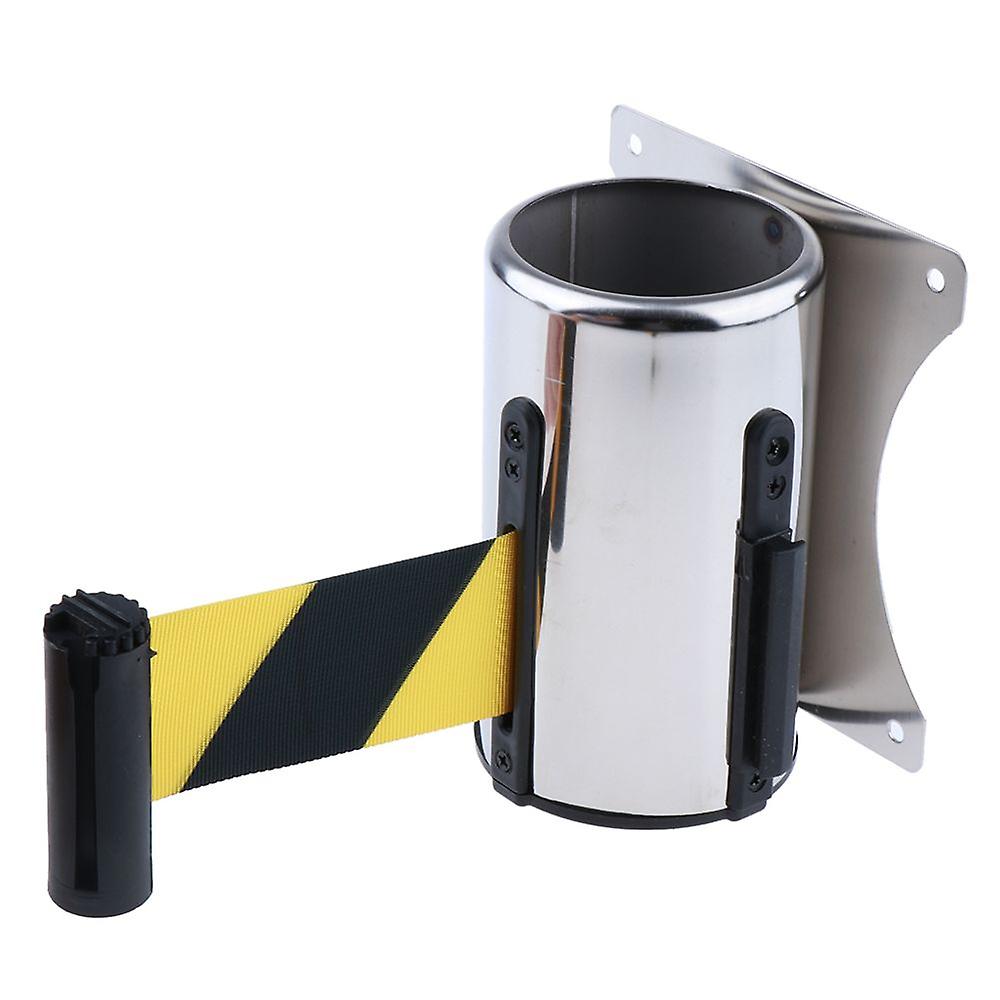 Retractable Tape Black Yellow 4 Meters
