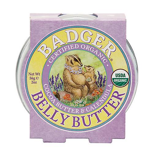 Badger Balm Belly Butter, 56 Grams (Pack of 1)