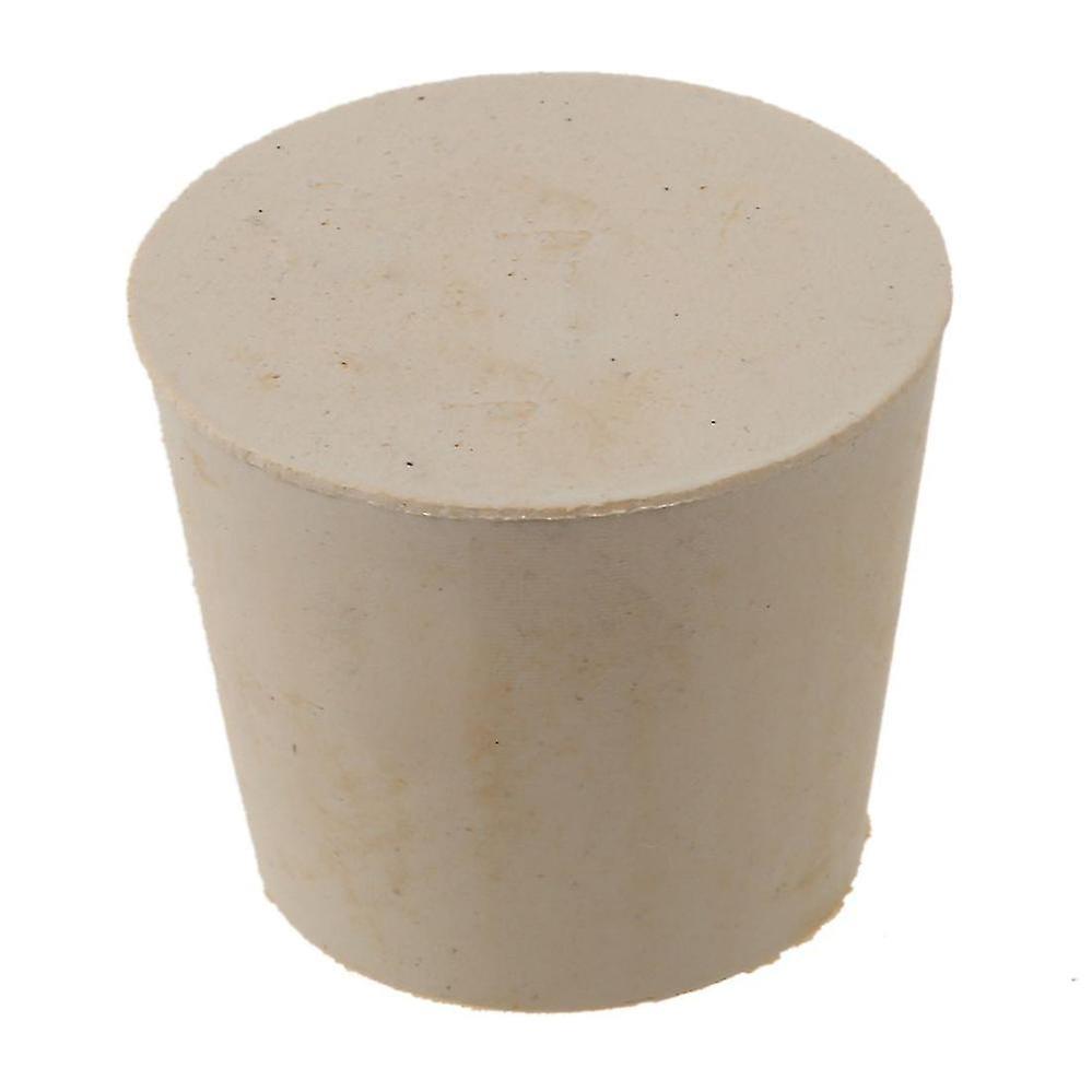 New Rubber Stopper Bungs Laboratory Solid Hole Stop Push-in Sealing Plug 7# 28*37mm