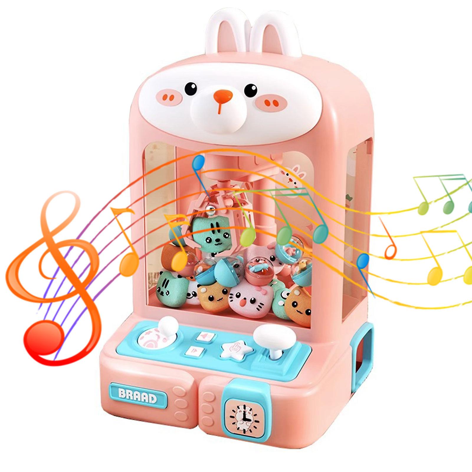 Classic Arcade Candy Grabber Mini Claw Machine Bright Lights Cheerful Sounds