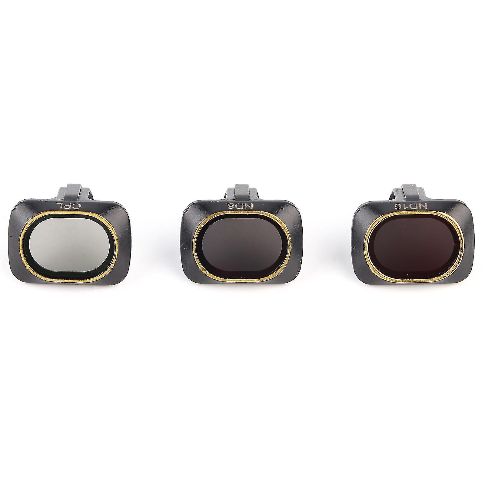 Optical Glass Cpl/nd8/nd16 Lightweight Polarizing Neutral Density Lens Filter Kit Camera Accessory For Mavic Mini