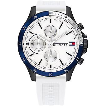 Bank Men's Analog Quartz Watch with Silicone Bracelet 1791723