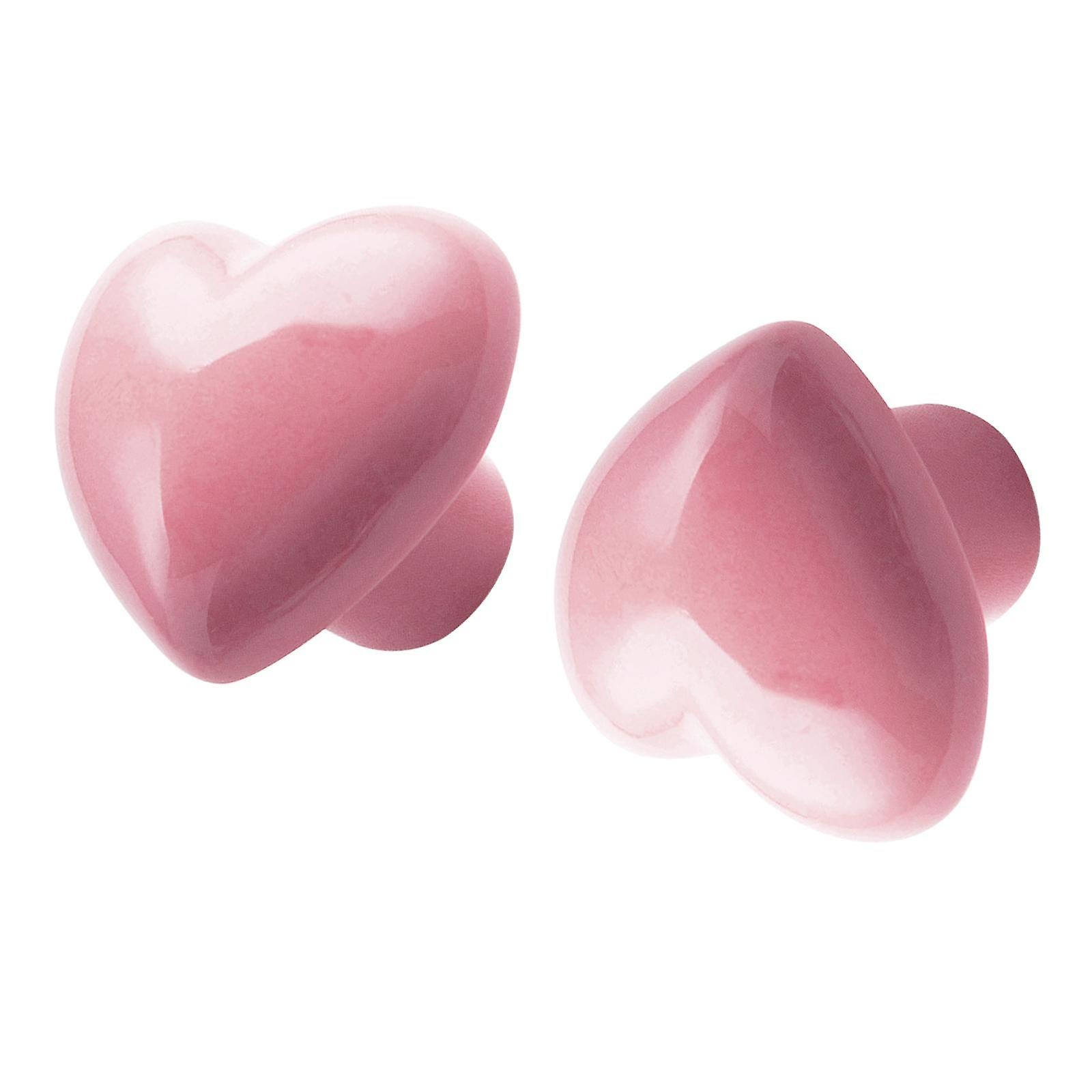 2Pcs Door Knobs and Handles Closet Pulls Cabinet Knobs for Kids Room Door white