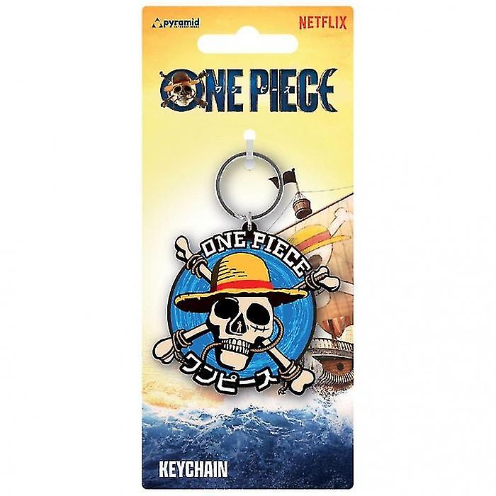 One Piece Live Action Straw Hat Crew Icon PVC Keyring