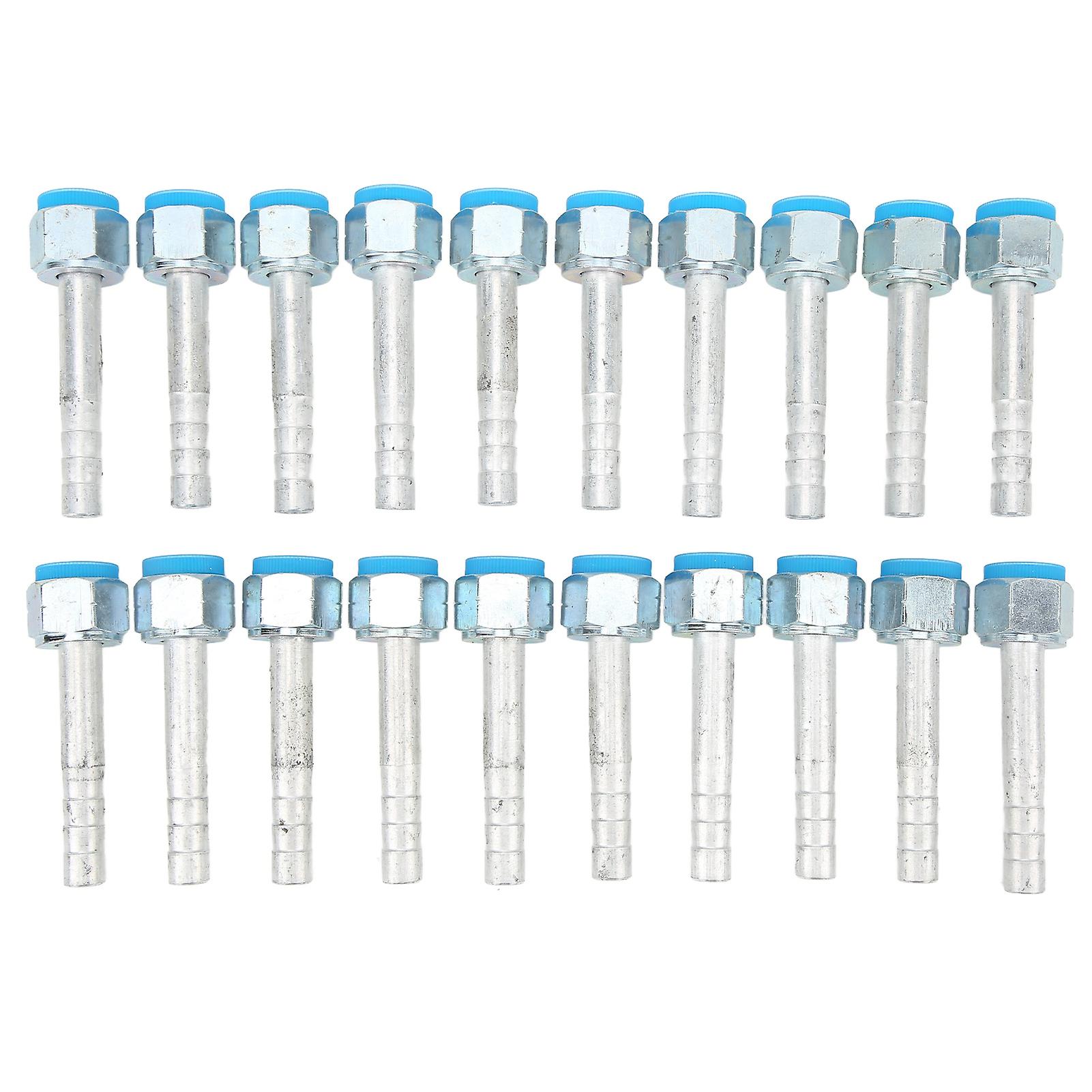 Barb Degree Elbow Fitting,20 Pcs Barb Fitting Degree Elbow Joint Barb Fitting Elbow Nut Power Packed Performance