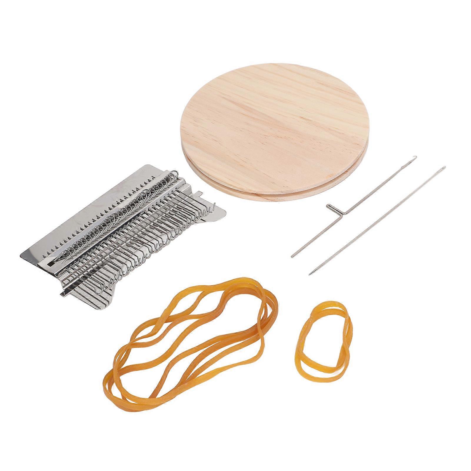 28 Pins Convenient Darning Loom Manual Darning Weaving Loom Tool for Socks Clothes 