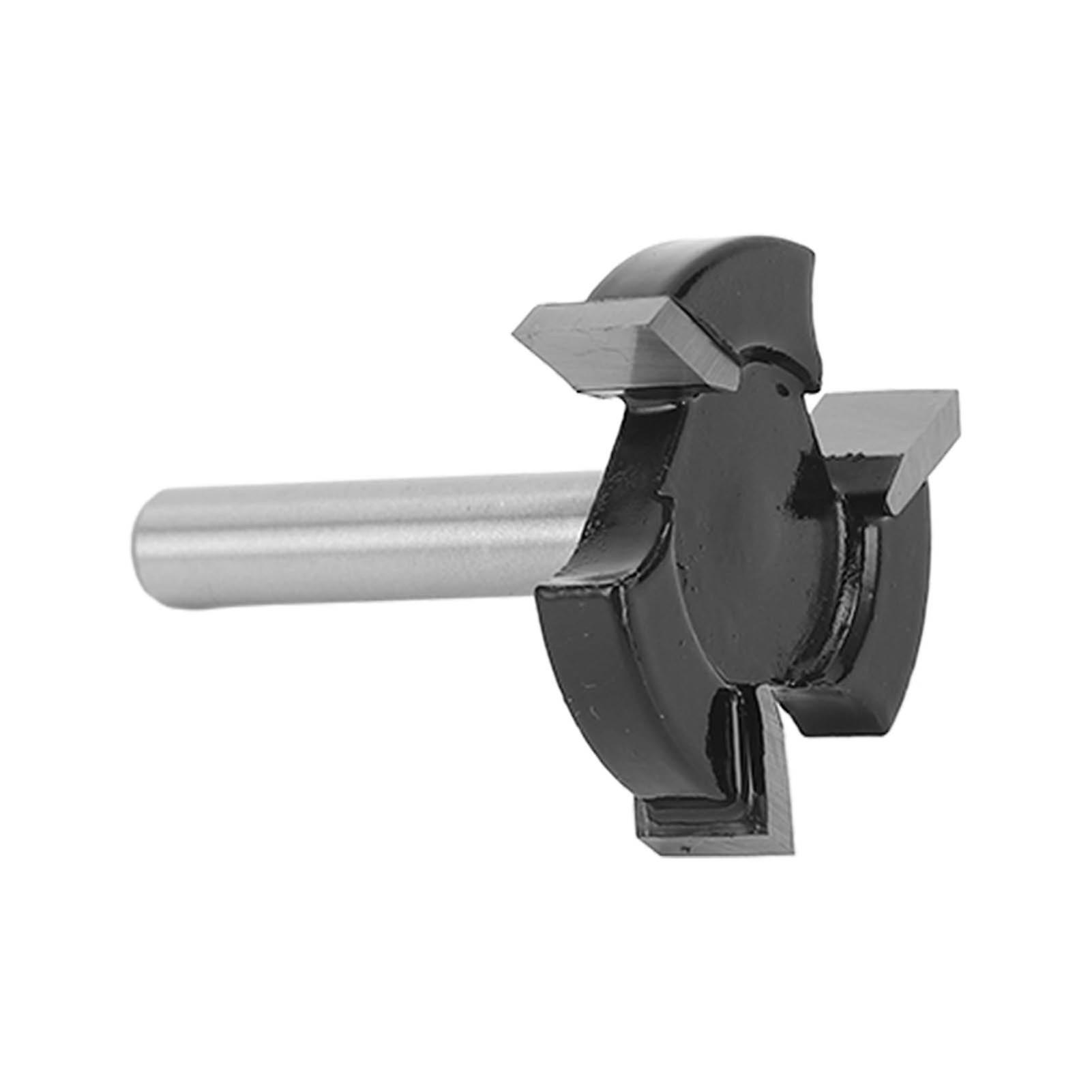 Spoilboard Surfacing Router Bits 3 Flute 6.35mm Shank Slab Flattening Router Bit T Tenon Cutter 