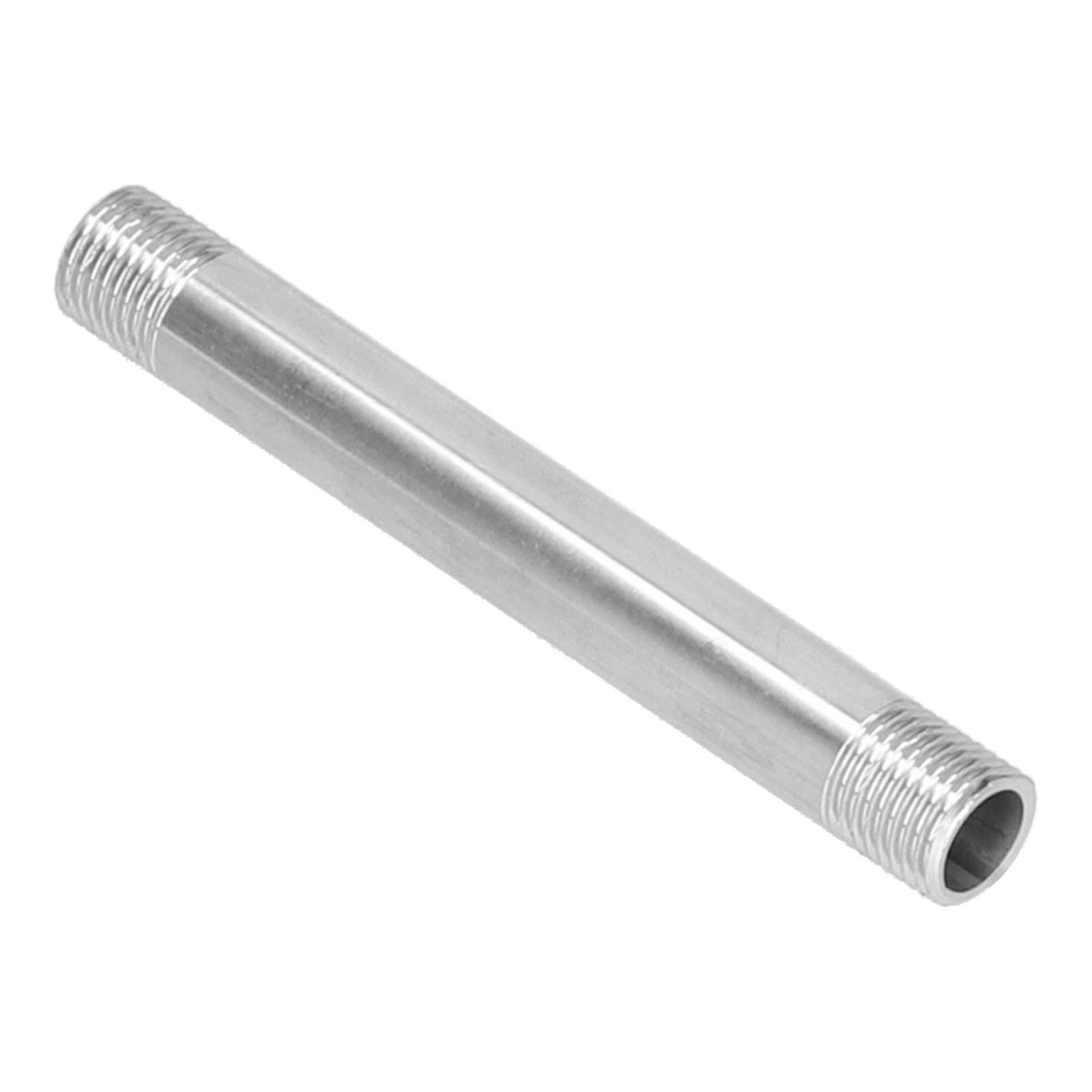 Raccords de tuyauterie en acier inoxydable à filetage mâle G1/4, 10 cm, raccord fileté, fournitures de plomberie