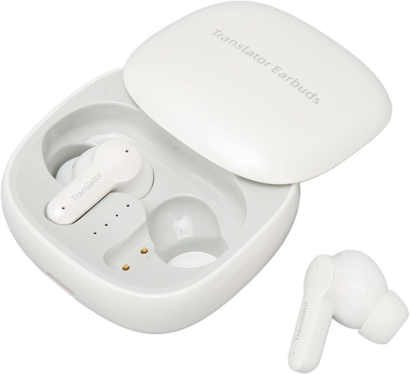 Language Translator Earbuds with 74 Languages 70 Accent Online Translation,Earbuds for Music and Cal