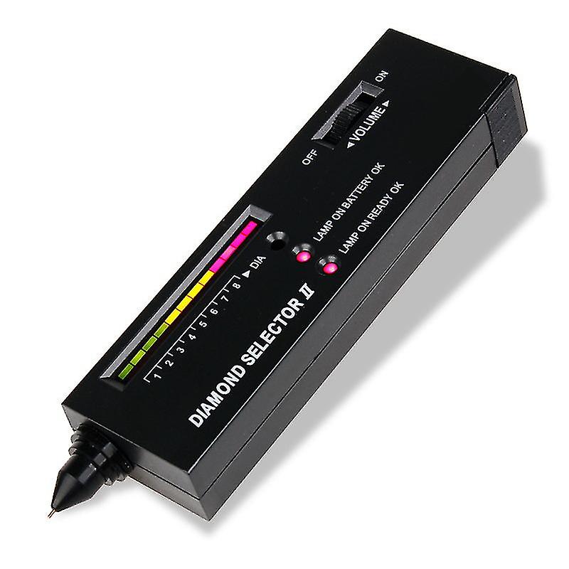 Bærbar Elektronisk Diamond Tester penn, brukes for Diamond, Gem, Crystal, Jade, hardhet testing til