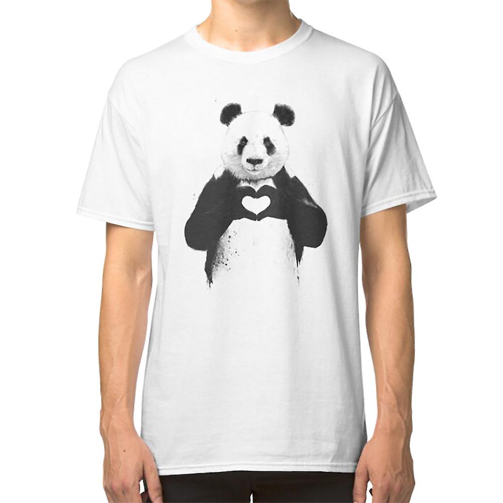 Tek ihtiyacın olan aşk tişörtü