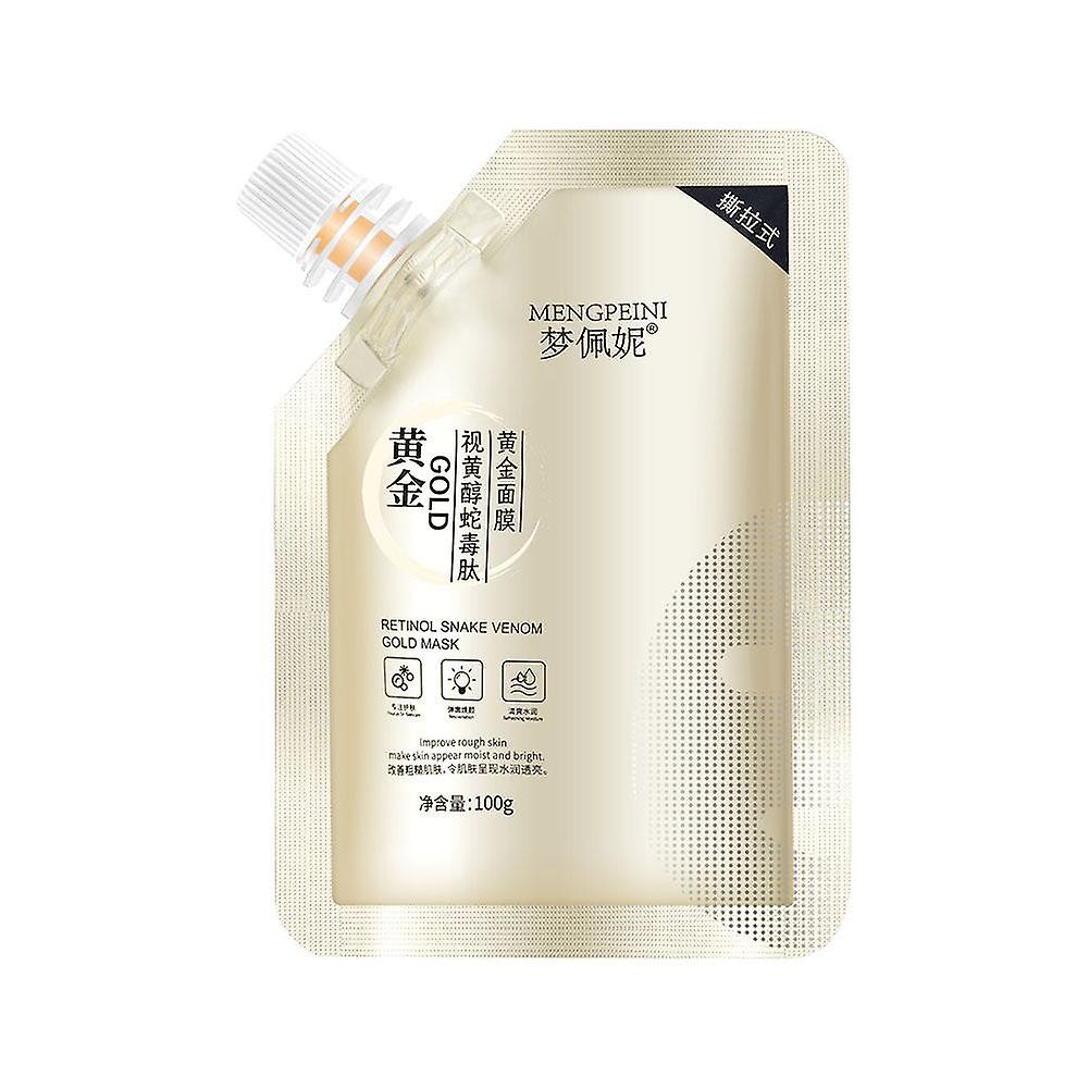 Retinol Gold Mask 100g Deep Cleansing Brightening Wrinkle Reduction Natural Face Mask For All Skin Types