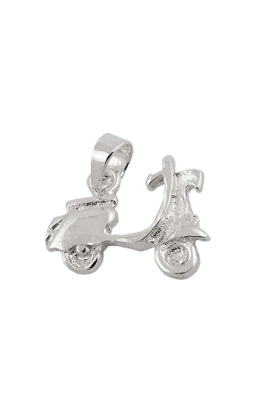 Pendant Motor Scooter Silver 925 - Gl93515